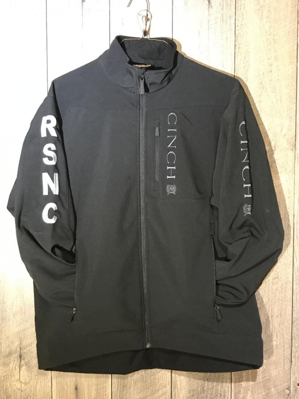 RSNC Black and Grey Zip Jacket