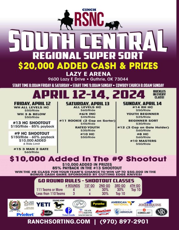 2024 South Central Regional, OK - RV Spaces